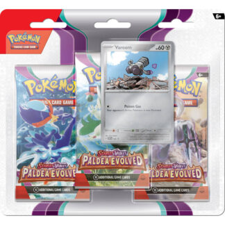 Scarlet & Violet Paldea Evolved: Varoom 3-Pack Blister