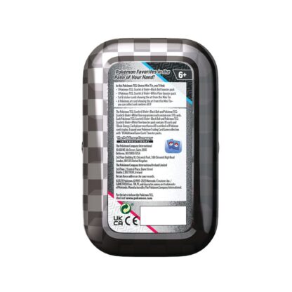 Black Bolt & White Flare Mini Tin - Afbeelding 3